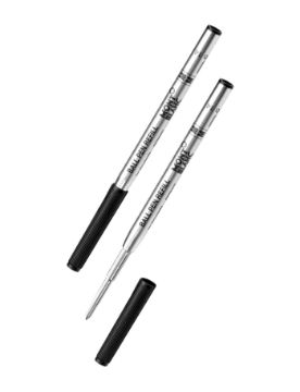 Montblanc 2 Tükenmez Kalem Yedeği Medium, Mystery Black 128211