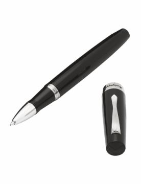 Montegrappa Elmo 02 Roller Kalem Jet Siyah ISE2RRAC