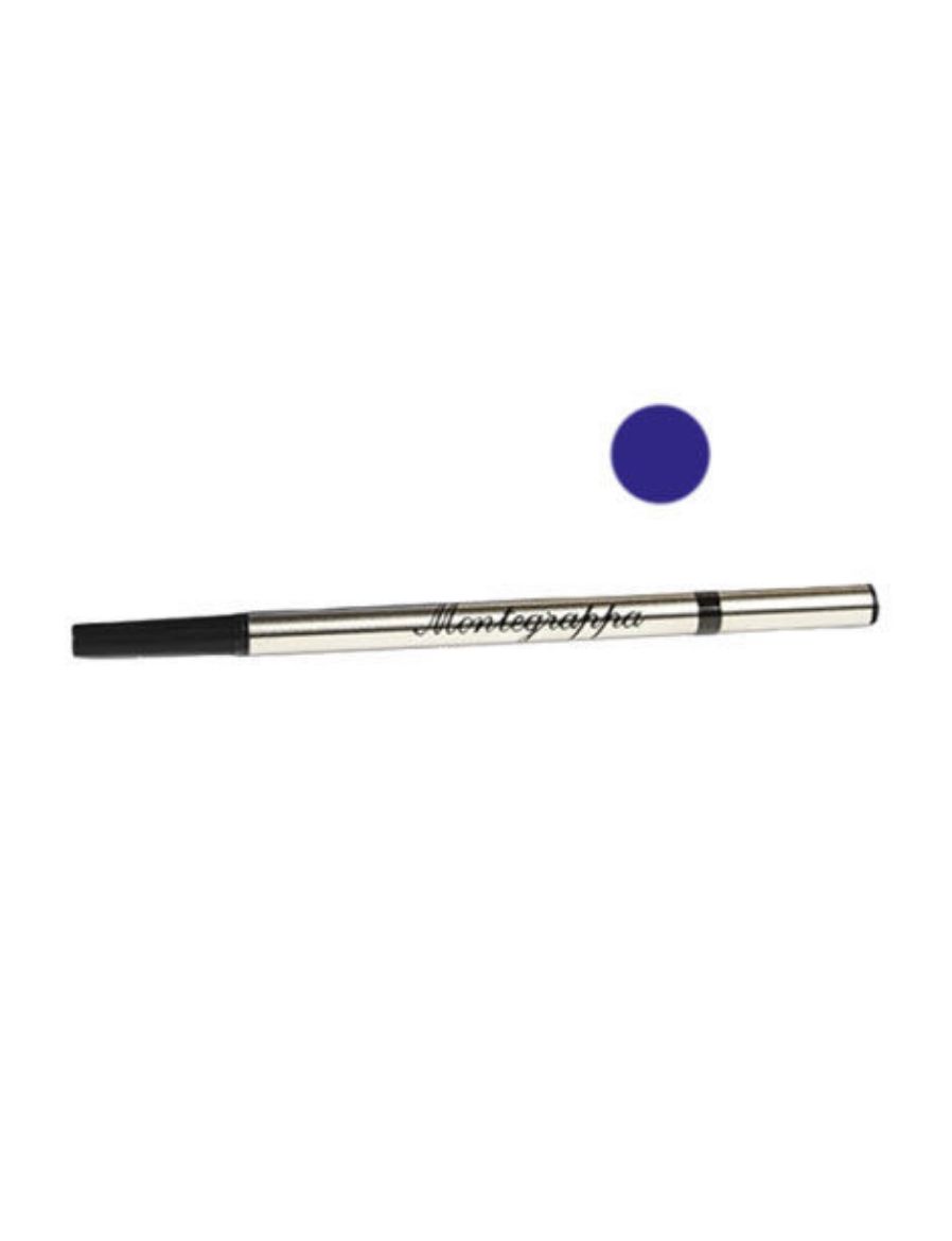 Montegrappa New Ceramic Rollerball Kalem Yedeği Fine Tip 0.7 mm - Blue IA00RLTB