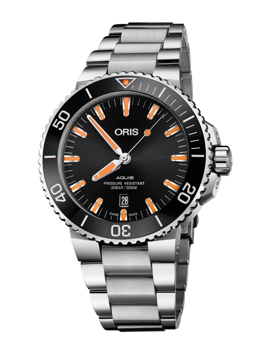 Oris Aquis Date 43 mm 01 733 7730 4159-07 8 24 05PEB