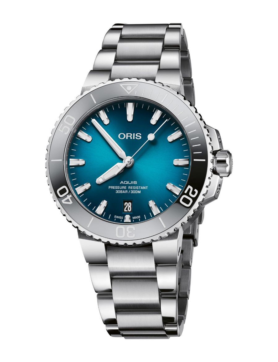 Oris New Aquis Date 39,5 mm 01 733 7732 4155-07 8 21 05PEB