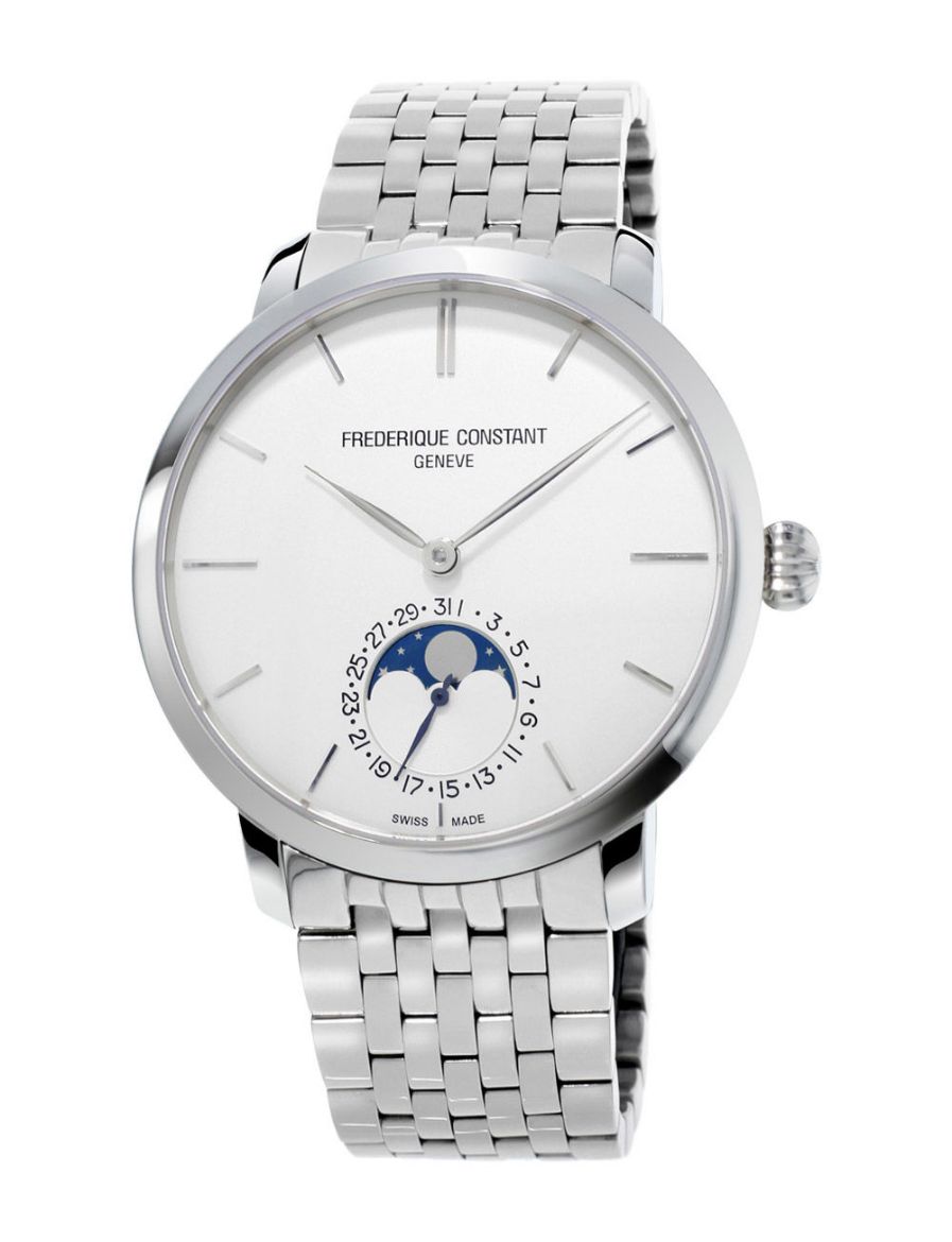Frederique Constant Slimline Moonphase Manufacture FC-705S4S6B