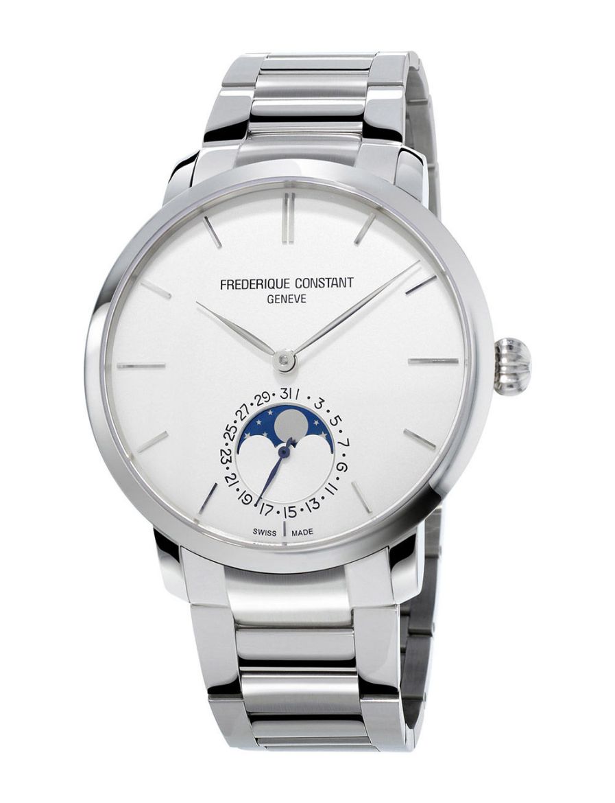 Frederique Constant Slimline Moonphase Manufacture FC-705S4S6B2