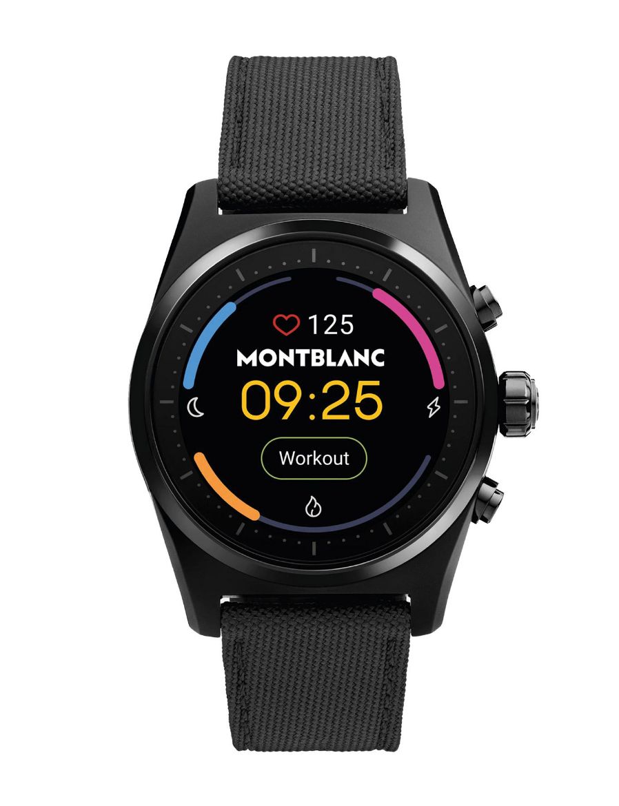 Montblanc Summit Lite Aluminium Black and Fabric 128409