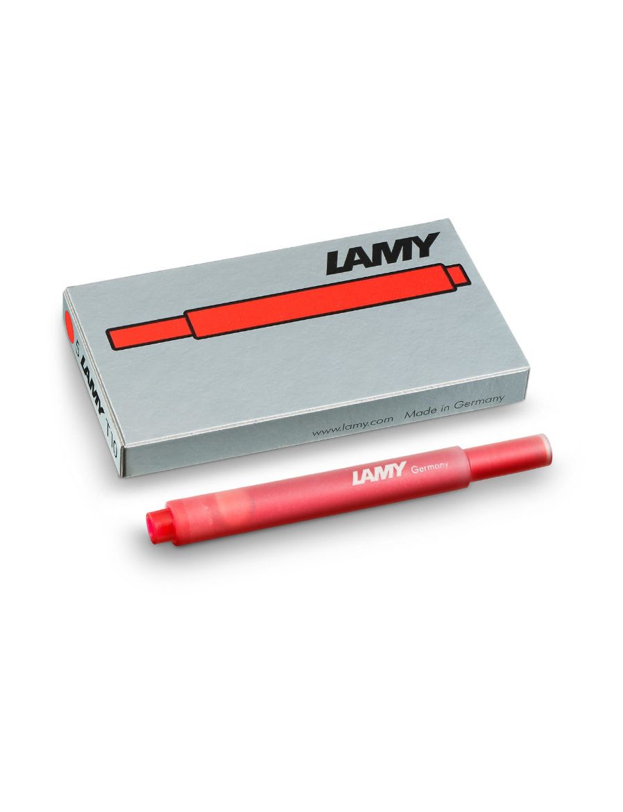 Lamy 5'li Dolma Kalem Kartuşu Kırmızı T10K
