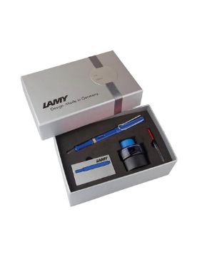 Lamy Safari Dolma Kalem Seti M G.Kutu Mavi 14DS-M