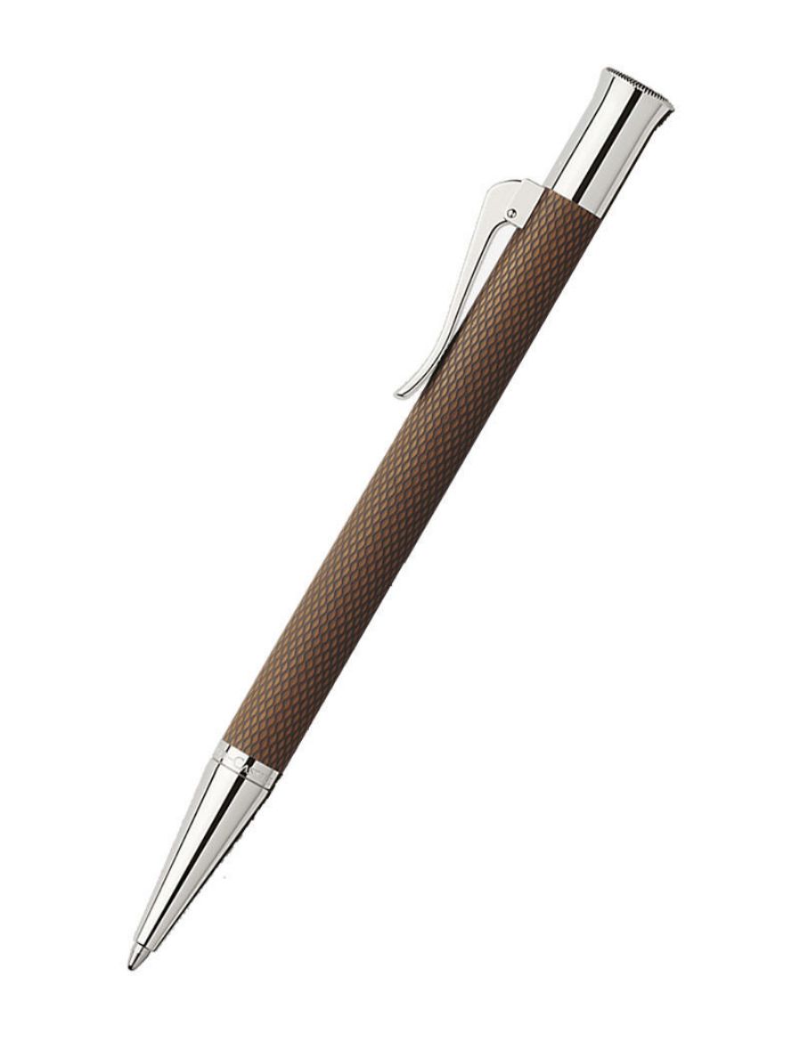 Graf von Faber-Castell Guilloche Cognac Tükenmez Kalem 146535