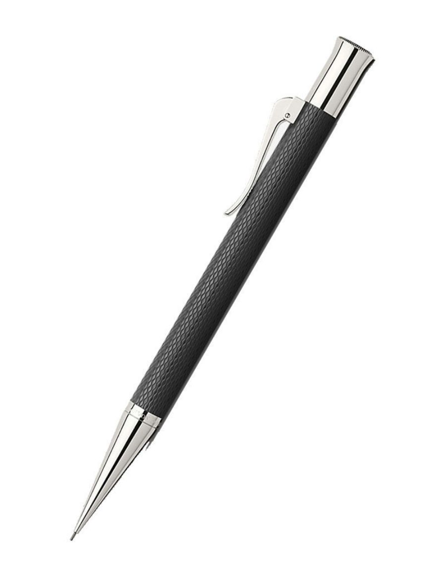 Graf von Faber-Castell Guilloche Black Mekanik Kalem 136530