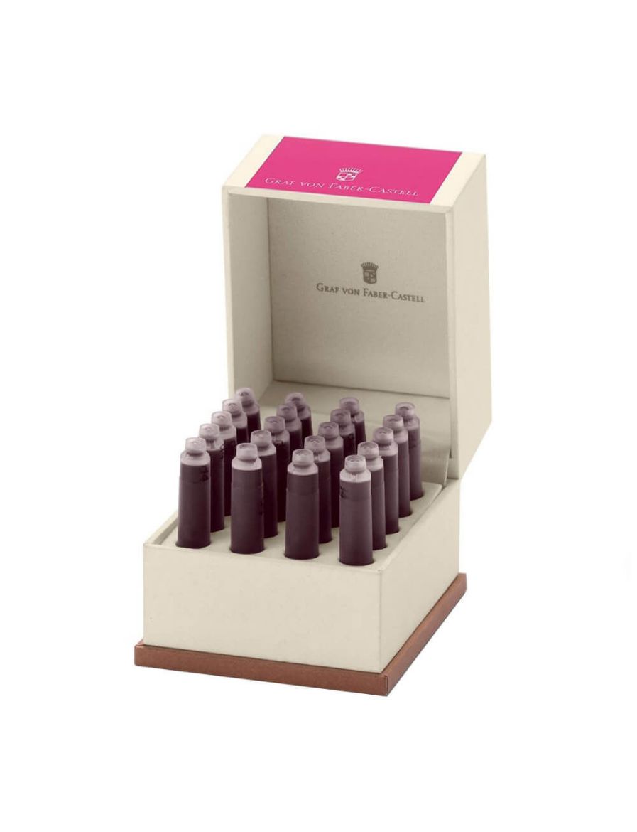 Graf von Faber-Castell Kartuş Pembe - 20 Adet 141144