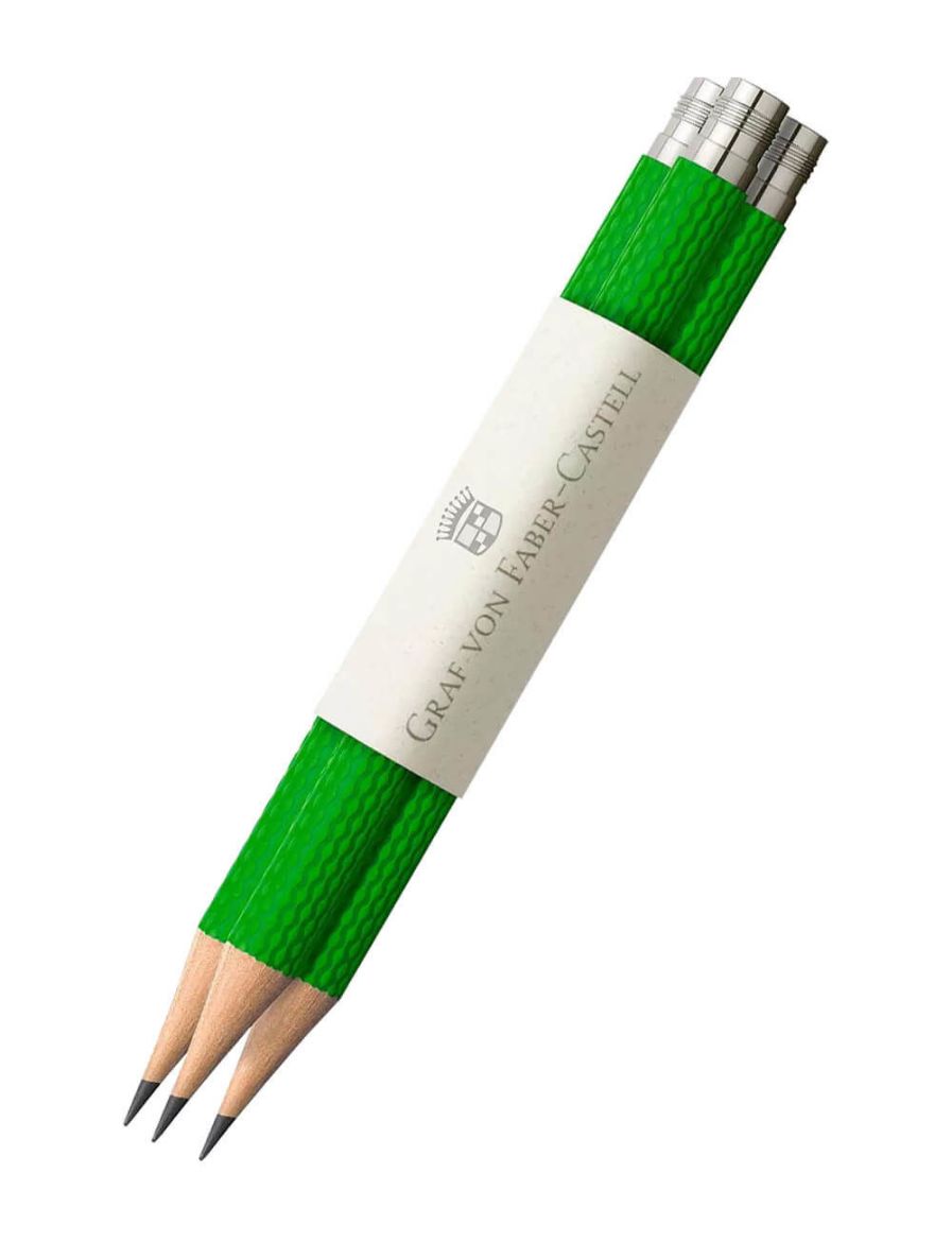 Graf von Faber-Castell İdeal Kalem Yedeği 3'lü Yılan Yeşili 118666