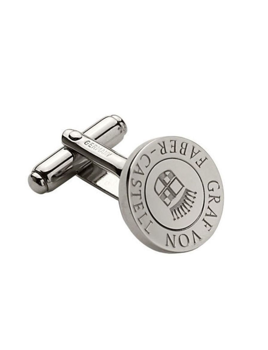 Graf von Faber-Castell Platin Kaplama Kol Düğmesi 118970