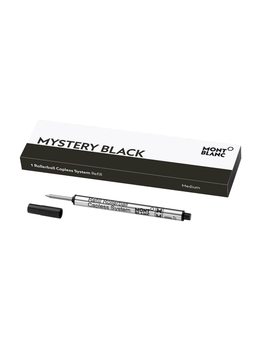 Montblanc Mystery Siyah 1 Rollerball Kapaksız Yedek 128242