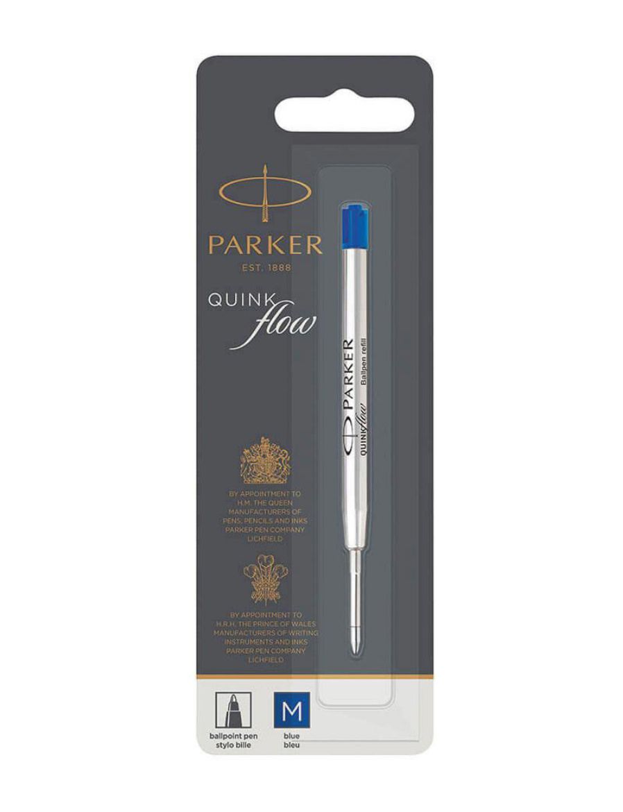 Parker PK Tükenmez Kalem Refill, BLS, M Uç, Mavi 1950371