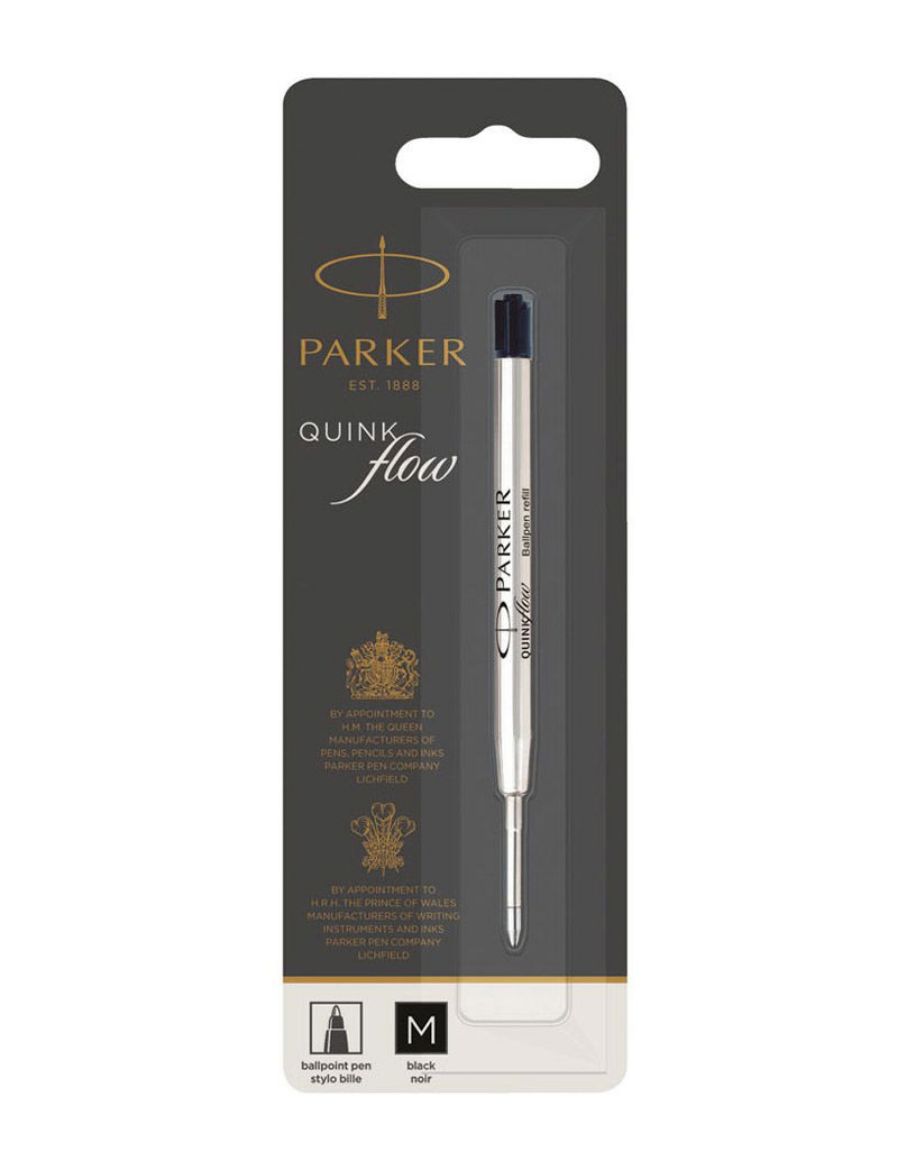 Parker PK Tükenmez Kalem Refill, BLS, M Uç, Siyah 1950369