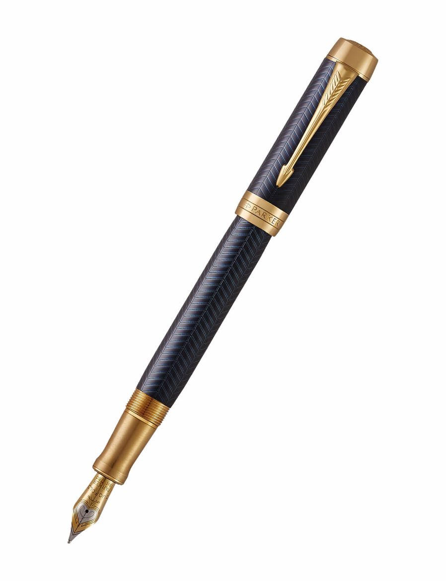 Parker Duofold Prestij Mavi Chevron GT Dolma Kalem 1931369
