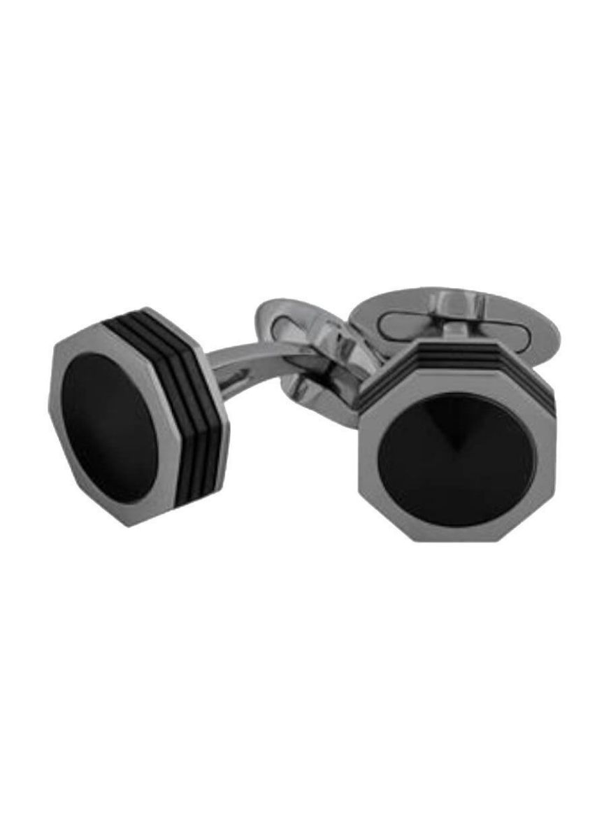 Montegrappa Nero Uno Linea Kol Düğmesi IDNLCLI0