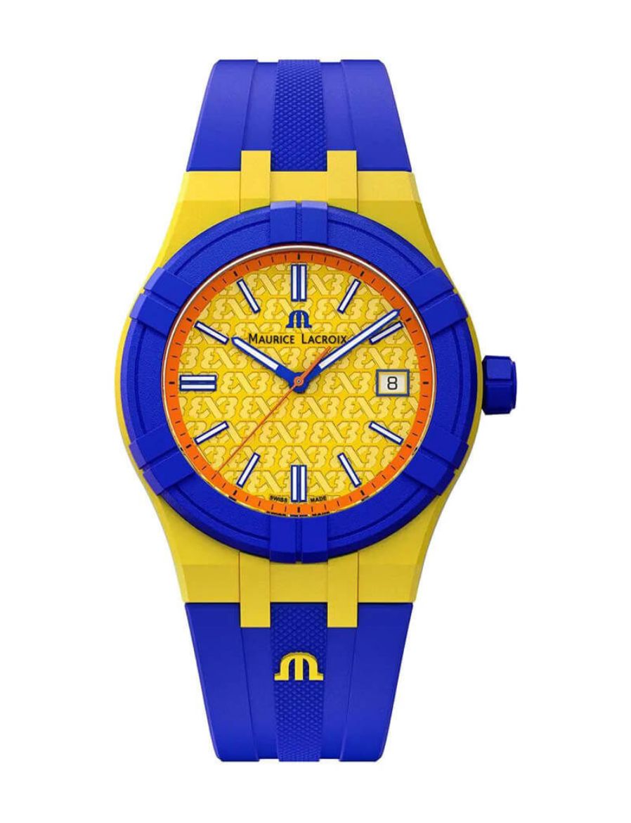 Maurice Lacroix Aikon #tide Special Edition FIBA 3x3 40 mm AI2008-68YZ8-800-0