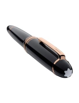 Montblanc Meisterstück Kırmızı Altın Kaplamalı Klasik Dolma Kalem 112669