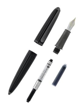 Diplomat Aero M 14 Kt Siyah Dolma Kalem D40301015