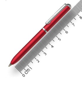 Online Mini Portemonnaie Kırmızı Tükenmez Kalem 43010/3D