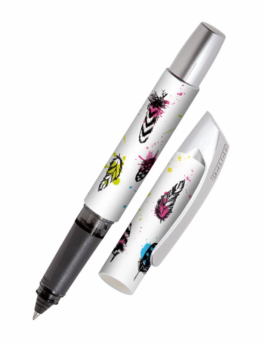 Online Campus II Coloured Feather Rollerball Kalem 61388/3D