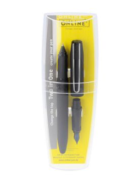 Online Lettering-Set Switch Siyah Rollerball/Dolma Kalem M Uç 26127