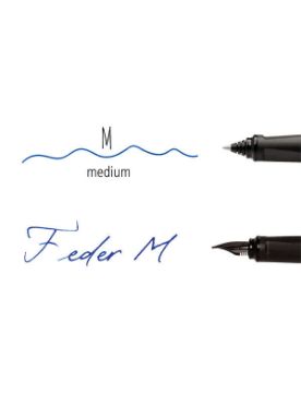 Online Lettering-Set Switch Siyah Rollerball/Dolma Kalem M Uç 26127