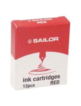 Sailor Jentle Mürekkep Kartuş - Kırmızı 130402130