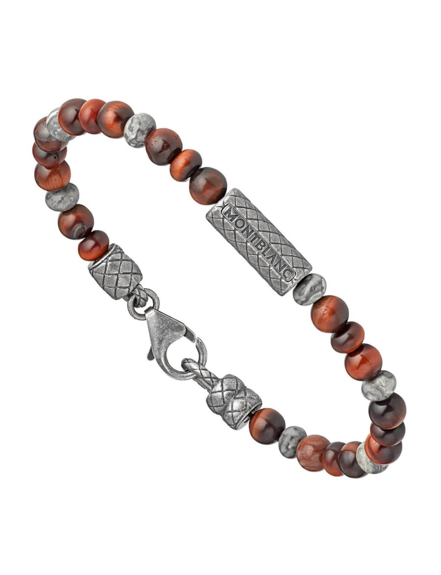 Montblanc Bileklik İkili Boncuk Gümüş 12616360