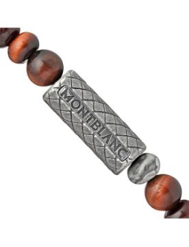 Montblanc Bileklik İkili Boncuk Gümüş 12616360