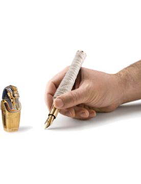 Montegrappa Tutankhamun Dolma Kalem, Beyaz, Limited Edition ISTTN_3L