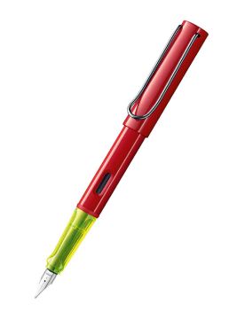 Lamy Al-Star Glossy Red Aluminium F Uç Dolma Kalem ve Defter Special Set 22GL-SS-F