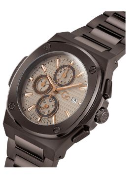 Guess Collection Coussin Shape Chrono Metal Y99013G1MF