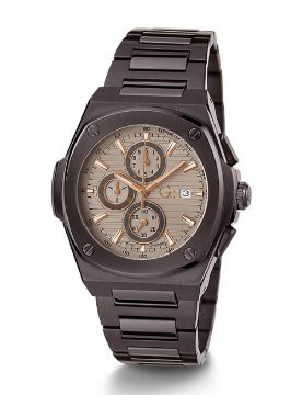 Guess Collection Coussin Shape Chrono Metal Y99013G1MF