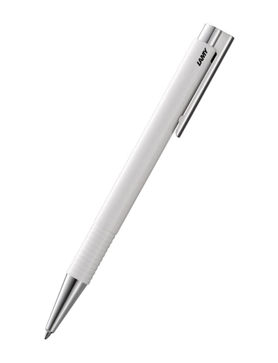 Lamy Logo Tükenmez Kalem Plastik Gövde Beyaz 204M-B