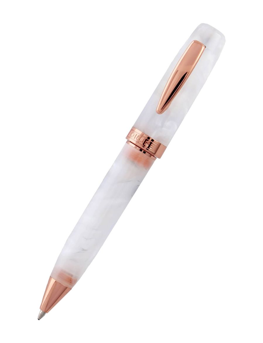 Online Bohemian Art White Rose Tükenmez Kalem 44034