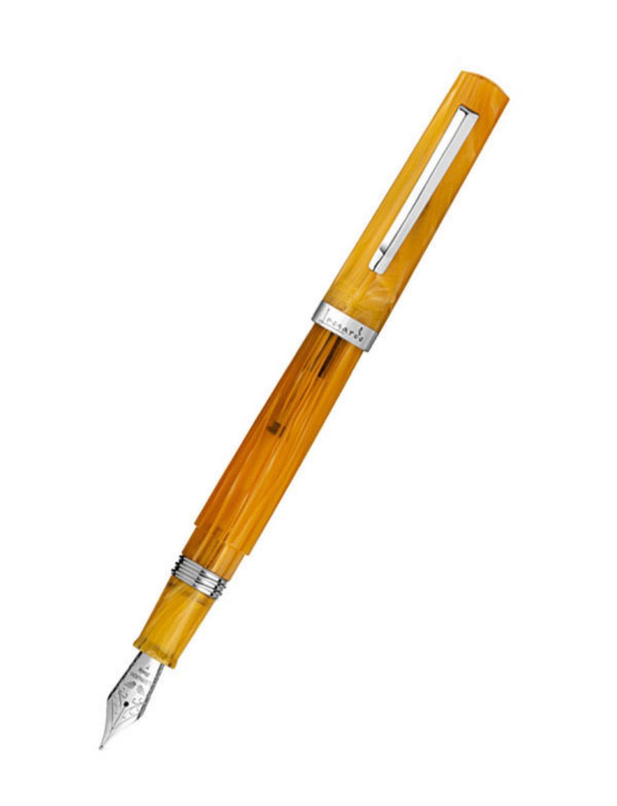 Leonardo Officina Italiana Messenger Arancio Dolma Kalem STUB MESS-ARA-RH-STUB