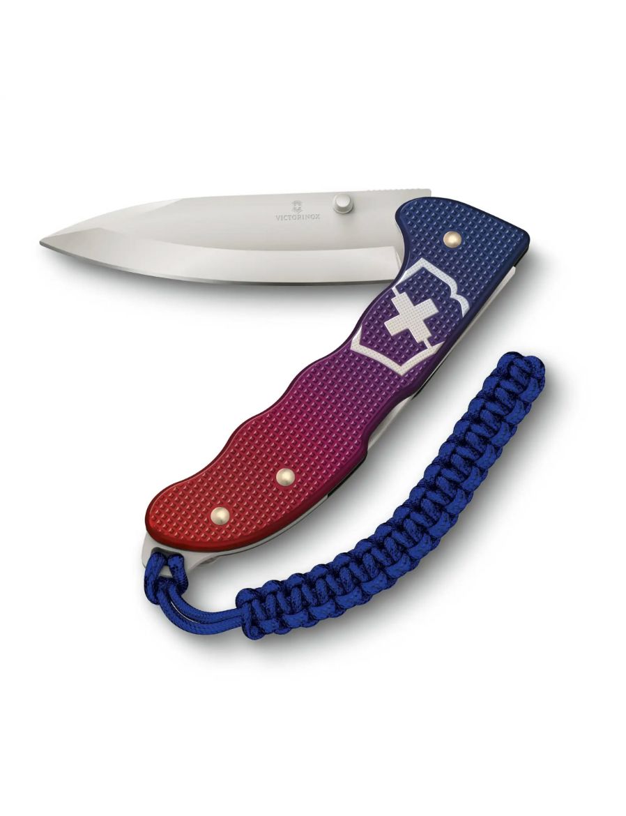 Victorinox Swiss Army Evoke Alox Çakı, Mavi-Kırmızı VT 0.9415.D221