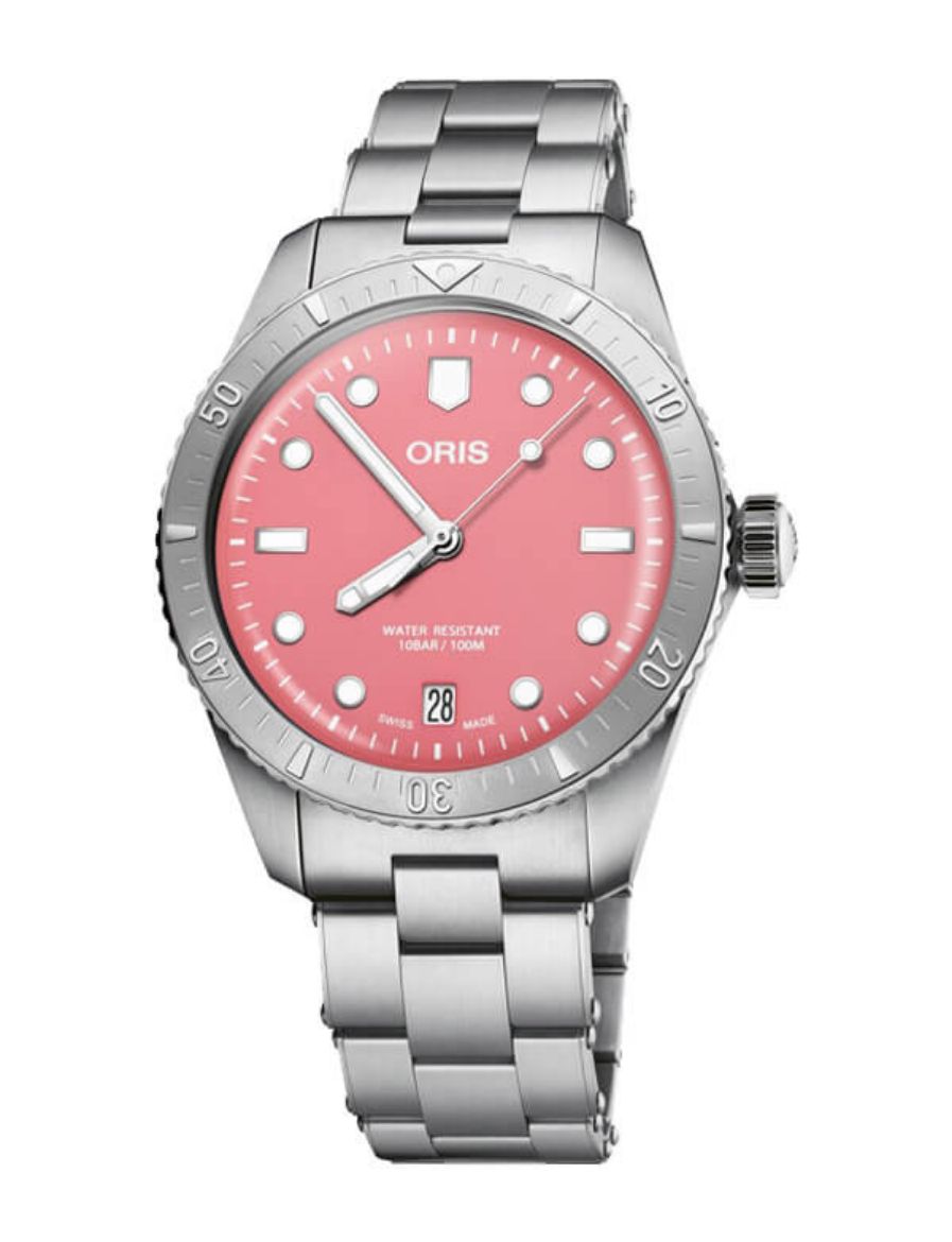 Oris Divers Sixty-Five Cotton Candy Rosa 01 733 7771 4058-07 8 19 18