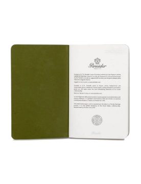 Pineider Defter Jazz 14,5x21 cm Verde CQR10QUL01R060