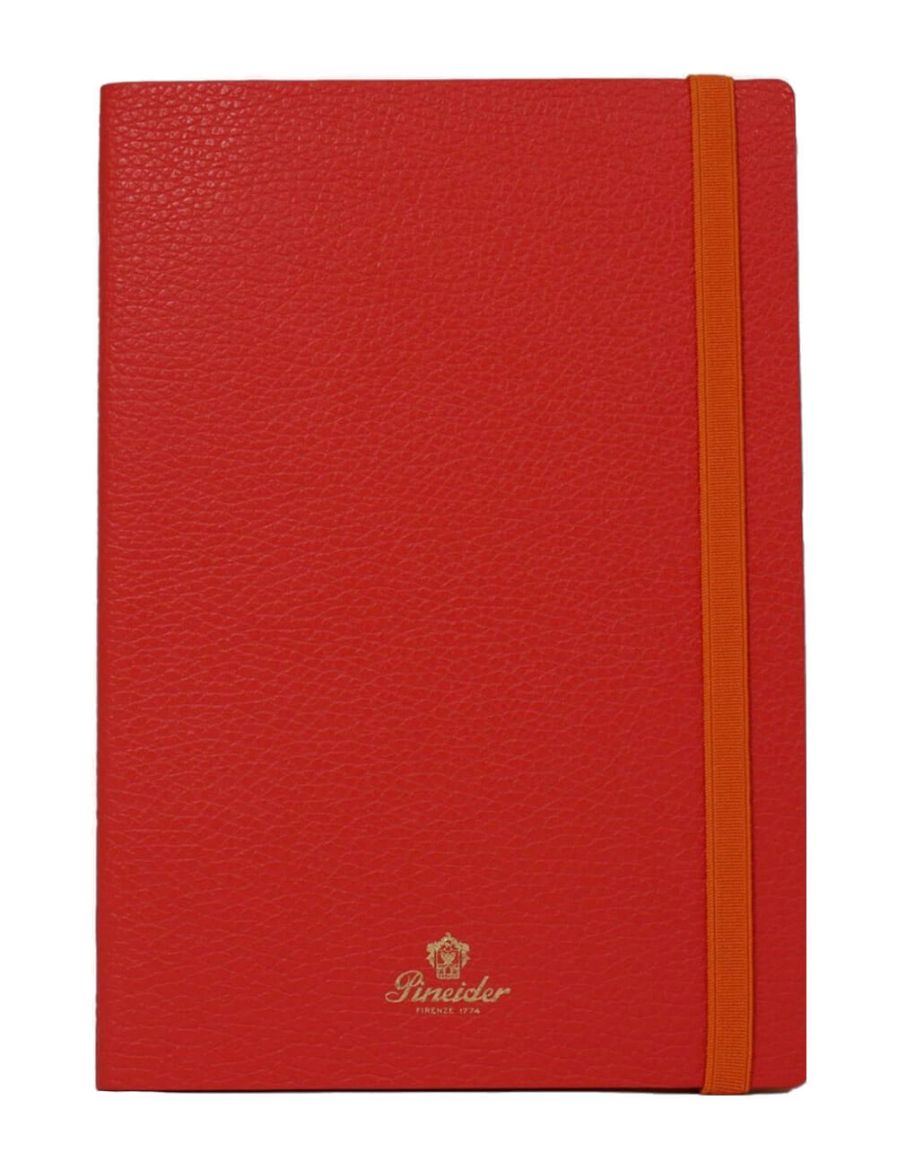 Pineider Defter Pop 14,5x21 cm Papaya Gold CNLL002M600