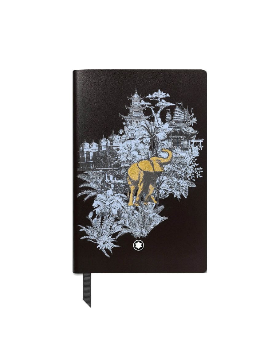 Montblanc Pocket Notebook #148, Meisterstück Around The World in 80 Days, Brown Lined 130890