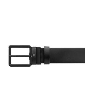 Montblanc Kahverengi/Siyah 35 mm Çift Taraflı Deri Kemer 131187