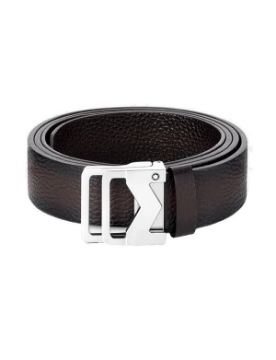 Montblanc M Tokalı Sfumato Kahverengi 35 mm Deri Kemer 131180