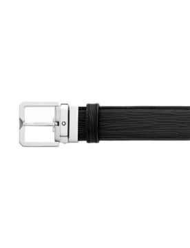 Montblanc Black 35 mm Deri Kemer 131171