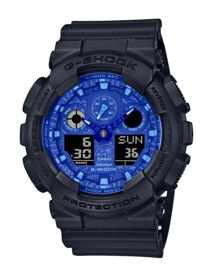 G-Shock Analog-Digital GA-100 Series GA-100BP-1ADR