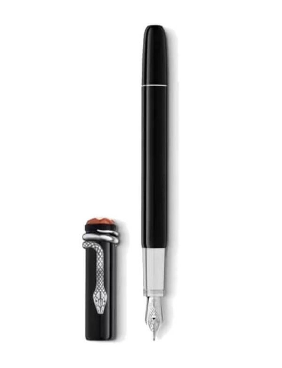 Montblanc Heritage Rouge & Noir Black M Dolma Kalem 132107