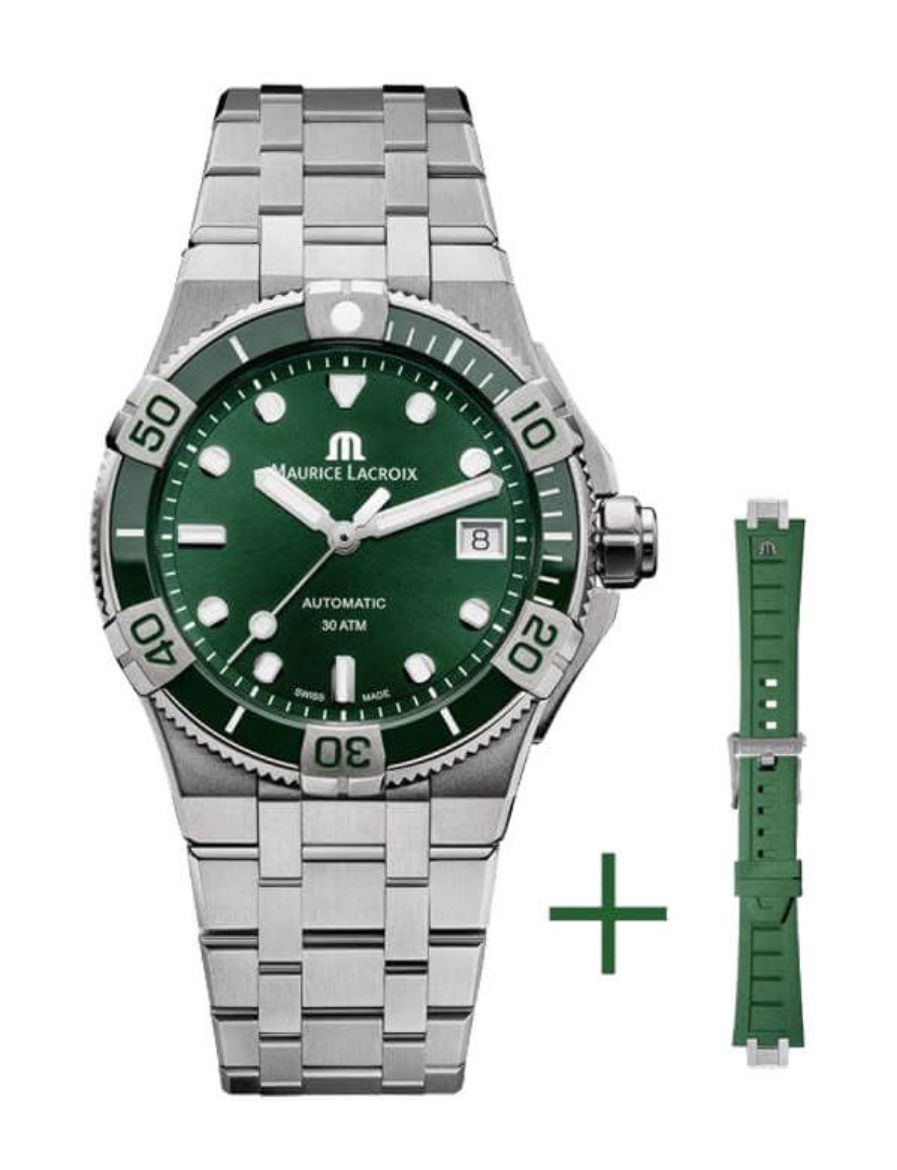 Maurice Lacroix Aikon Venturer 38 mm Strap Set AI6057-SSL5F-630-D