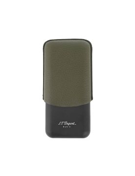 S.T.Dupont 3'lü Yeşil Puro Kılıfı 183349