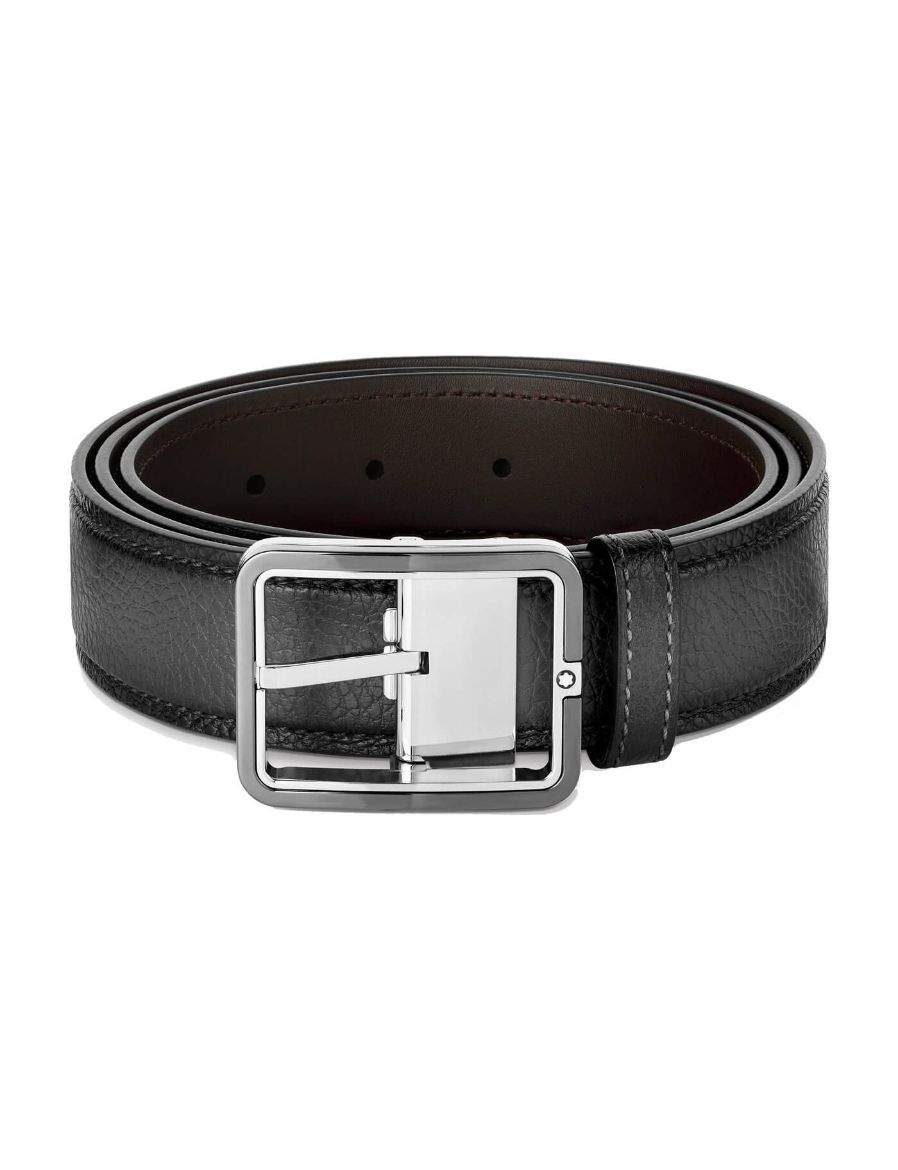 Montblanc Gri 35 mm Deri Kemer 131191